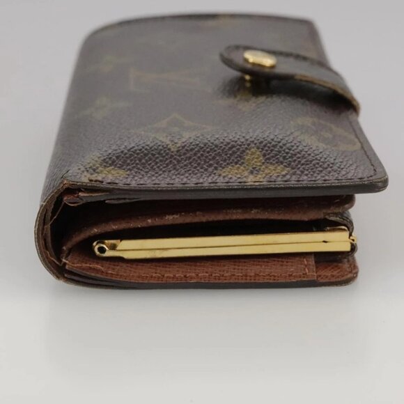 LOUIS VUITTON Monogram Porte Monnaie Billets Viennois Wallet M61663 Auth 96797 - Picture 5 of 15